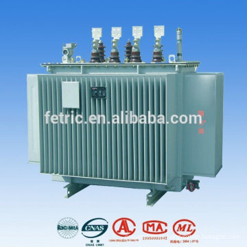 50/60HZ low loss copper winding 13.8kv oil transformer